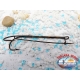 Double crochet avec la broche MUSTAD la série 7904 – Taille 1/0. Conf. 10 pcs. FC.A572