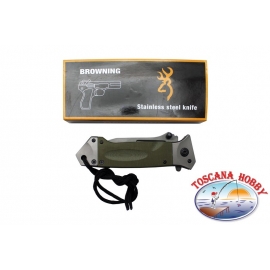 Cuchillo de caza y pesca Browning G10 W04