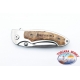 Browning pocket knife folding wood and metal handle.FC.W06