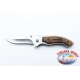 Navaja Browning plegable con mango de madera y metal.FC.W07