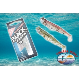 Köder Silikon Black Minnow 70 Fiiish Doubles Combos Shore 3gr (BM904) BM.1H