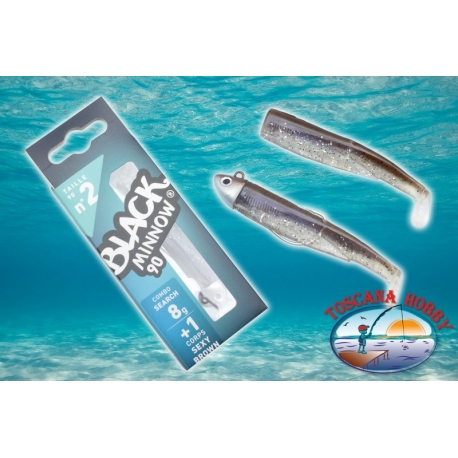 Black Minnow 90 Fiiish Combo Search 8 gr 