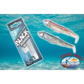 Cebo de Silicona Black Minnow 90 Fiiish Dobles Combos de Búsqueda 8gr (BM920) BM.2R