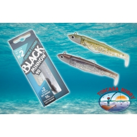 Bait Silicone Black Minnow90 Fiiish Doubles Combos OffShore 10gr(BM774)BM.2V