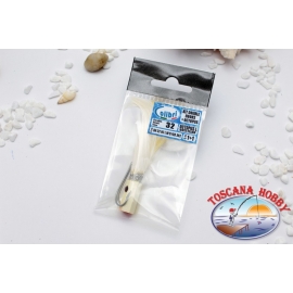 Kit traina doppio amo/octopus piumato size 32.Colibri.CB362