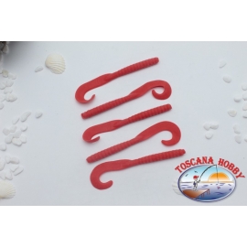 Soft Bait coda twister 10 cm 5 pz.ST.43