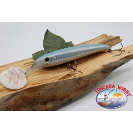 Minno rap artificiel VIPÈRE style Rapala, 15cm - 27gr. couleur: gris / argent. V55