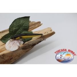 Artificiale Minnow VIPER, Vision 8cm -5,8gr Sinking col. Gold/black V198