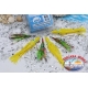 Kit Traina 3 Poulpe/Taille 4/0 crochet Colibri. CB400