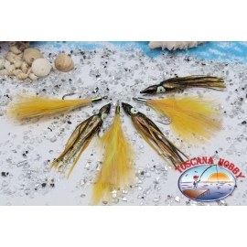 Kit Traina 3 Octopus/hook Size 4/0 Colibri. CB401