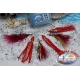 Kit Traina 3 Poulpe/Taille 4/0 crochet Colibri. CB404