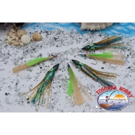 Kit Traina 3 Poulpe/crochet Taille 2/0 Colibri. CB408