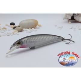 Minnow Viper tipo Rapala 10 cm-14gr Flotante col. negro blanco.AR.406