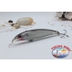 Tête de Vipère type Rapala 10 cm-14yl Flottant col. noir blanc.AR.407