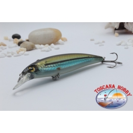 Minnow Viper tipo Rapala 10 cm-14gr Floating col. gold light blue.AR.409