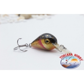 Viper Micro Minow 2,5 cm-2,67 gr Sinking col. black orange.AR.501