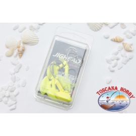 Capture Swim/5 Teste piombate colore giallo 15 gr.ST.55