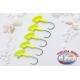Capture Swim/5 Teste piombate colore giallo 15 gr.ST.55