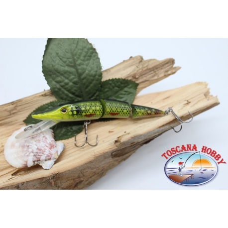 Artificial Pike jointed Viper 10,5 cm-17gr Sinking, Col. honeycomb FC.V257