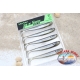 JIG AND SWIM Shad 12 cm-5 pcs. La Filature De La Basse Mer. La Citrouille De La Police. Aromatisé.AR555