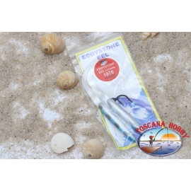 Eddystone EEL Anguillina type Raglou la pêche à la Traîne et la filature de la jument de 14 cm. 2 pcs.AR.568