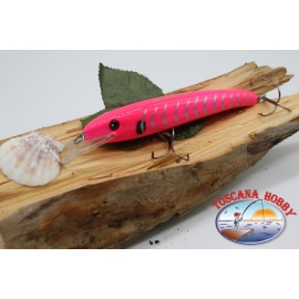 Artificial Minno rap Viper Rapala style, 15cm-27gr. Col. pink. V68