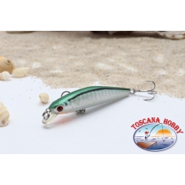 Künstliche Minnow VIPER, 6,5 cm - 4,75 gr. Floating, col: green & silver.AR.653