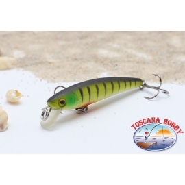 Artificial Minnow VIPER 6.5 cm - 4,75 gr. Floating, col: tiger yellow.AR.654