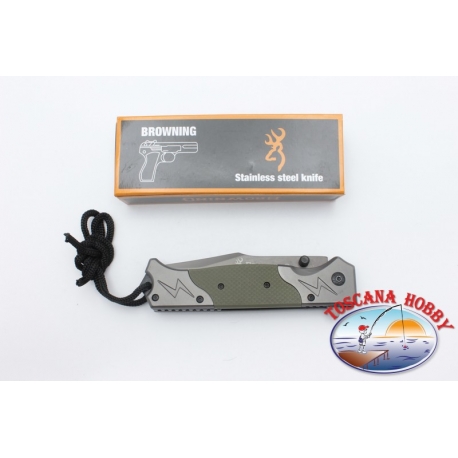 Cuchillo de caza Browning de acero inoxidable 