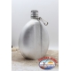 Water bottle 1 lt in aluminium with cap silver CL.76