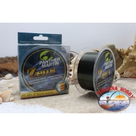 Filo da pesca per mulinello PANTHER MARTIN Zeus 300 mt. Green/Black F.57