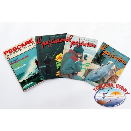 Les Magazines de pêche, "LE PÊCHEUR" + magazine "PESCARE"