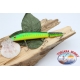 Künstliche Lures Viper warteschlange gelenken 12cm-14gr Floating col.yellow/green FC.V278