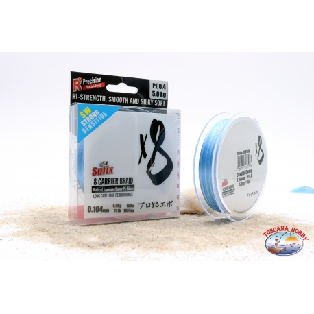  Geflochtene braid X8 SUFIX 150 m - 0.104 mm