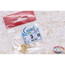 Fishing hooks, Colibri, Size 3, Pieces 15