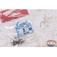 Fishing hooks, Colibri, Size 2, Pieces 15, with eyelet