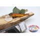 Künstliche Locken Viper Schwanz verbunden 12cm-14gr Schwimm col. Orange FC.V280