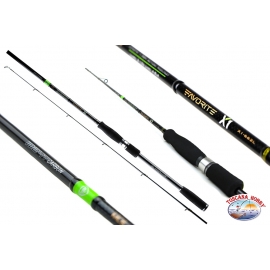 Canne da pesca Spinning Favorite X1 fusto in carbonio alto modulo 2 pezzi