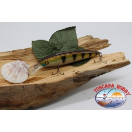 Künstliche Lures klassische 10cm-17gr. floating, col. Ocker gestromt. FC.V142