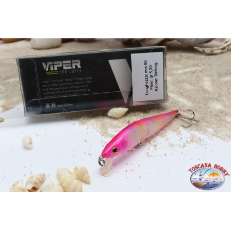 Artificial lures Viper, Spinning-8 cm Sinking