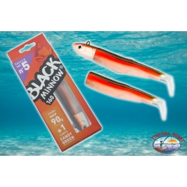 Lures Silicone Black Minnow 160 Fiiish Combos Deep 90gr (BM793) BM.5C