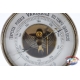 Barometer aneroide vintage-anfang XX jahrhundert, detail, glas