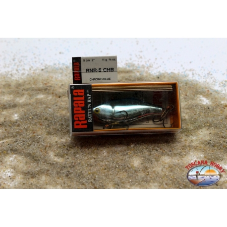 Esche artificiali Rapala Rattlin Rap 11 gr 5 cm Sinking RNR-5 CHB