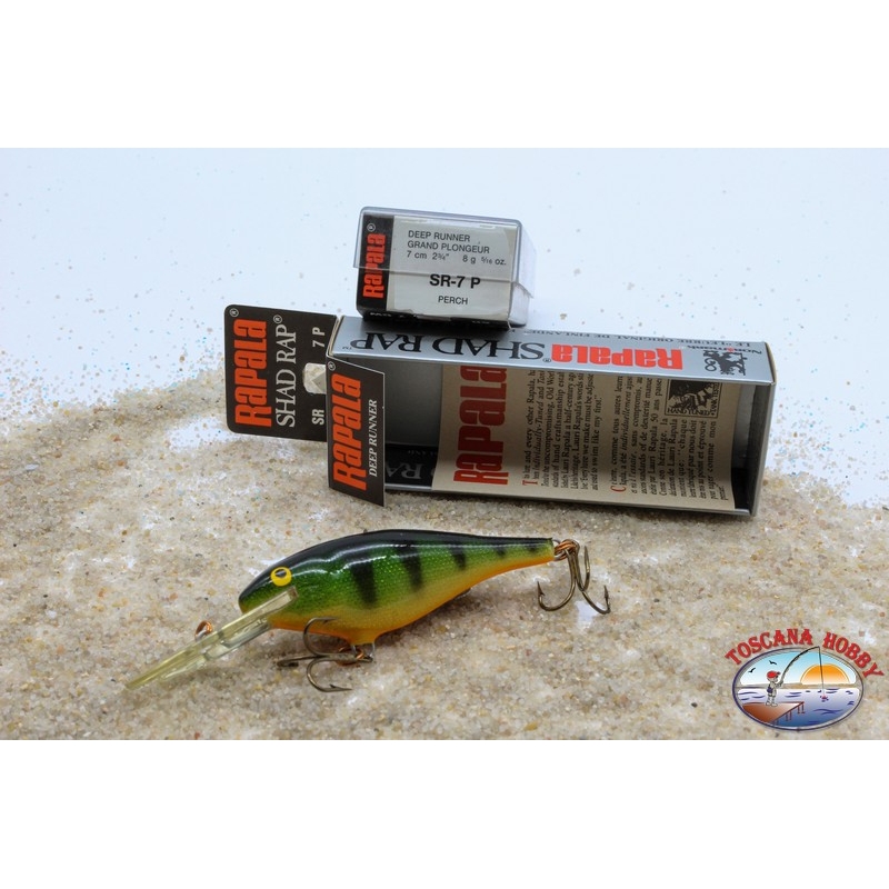 Les leurres Rapala Shad Rap Deep Runner SR-7, 7 cm, 8 gr