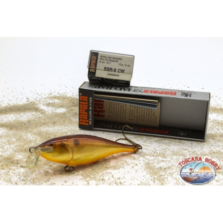 Appât artificiel Rapala Shad Rap Coureur peu profond SSR-9, 9 cm 12 gr SSR-9 CW