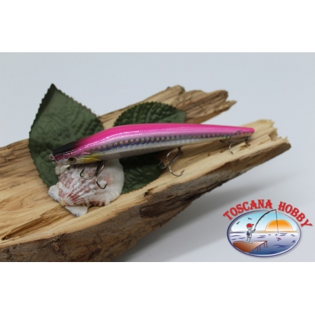 Víbora dulce Minno Dolce artificial 12,5 cm-18gr col flotante plateado / rosa FC.V301