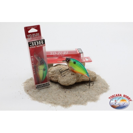 Un leurre Yo-Zuri Squarelip peu profonde 70mm 16gr Flottant 