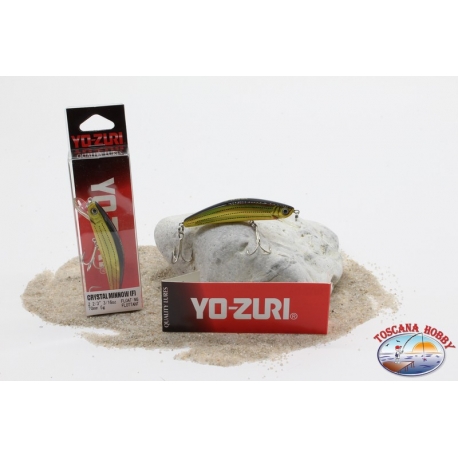 Esche Artificiali Yo-Zuri Crystal Minnow 70mm 5gr Floating