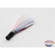 Trolling lures: kalice octopus head + 7 cm feather-color 8