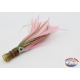 Trolling lures: kalice octopus+feather+brill 12 cm Handmade head-color W3
